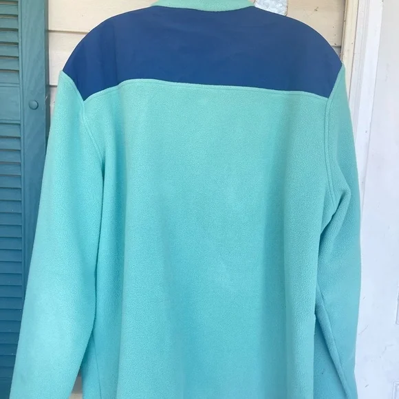 Vineyard vines 1/4 button pullover fleece jacket for men